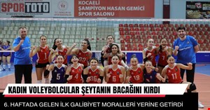 Düzce Kadın Voleybol takımı ilk galibiyetini aldı
