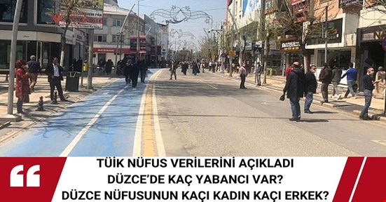 Düzce nüfusu 409 bin 865 oldu