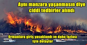 Düzce’de orman yangınlarına karşı ciddi tedbirler alındı