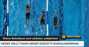 Düzceli yüzücülerin hedefi milli takım forması