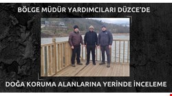Düzce’nin doğal alanlarında inceleme