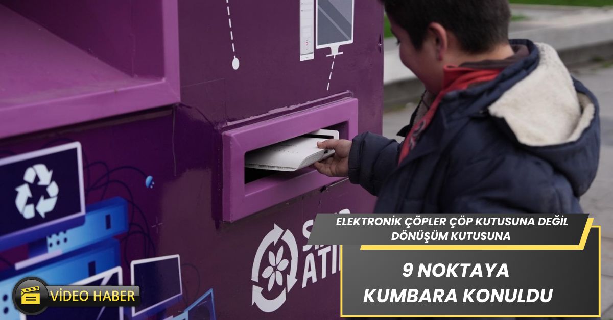 Elektronik çöpler artık kumbaraya atılacak