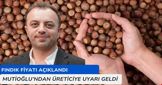 Fındığınızı emanete vermeyin