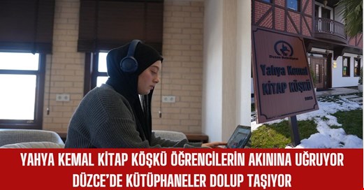 Gençler yeni kütüphaneyi çok sevdi