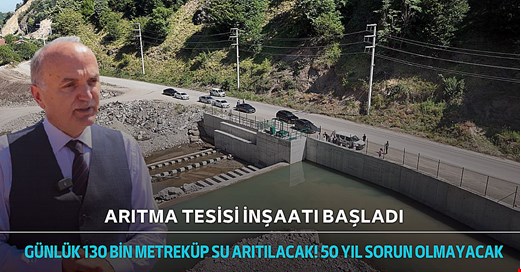 Günlük 130 bin metreküp su artırılacak! Düzce 50 yıl su sorunu yaşamayacak