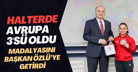 Halter’de Avrupa 3.’sü oldu