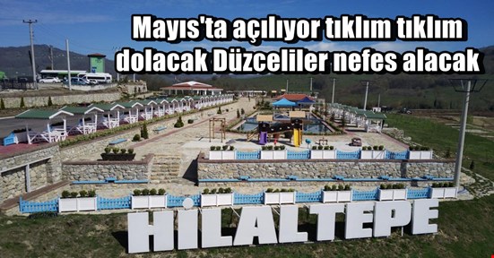 Hilal Tepe’de rahat nefes alacaksınız