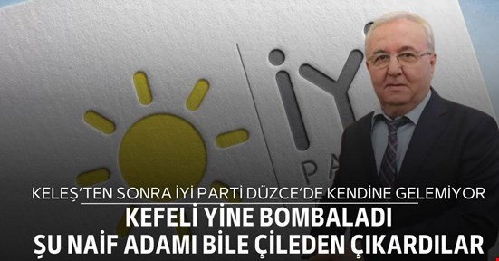 Kefeli yine açtı ağzını yumdu gözünü
