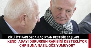 Kendi adayını yalnız bırakan Özcan, Keleş’e tam destek veriyor
