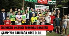 Konaklı Köyü voleybol turnuvası sona erdi