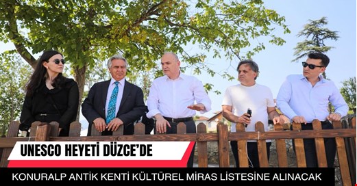 Konuralp Antik Kenti kültürel miraslar arasına girmeye hazırlanıyor