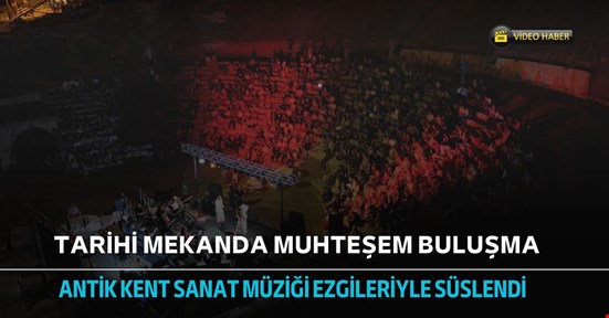 Konuralp Antik Kenti’nde muhteşem 30 Ağustos buluşması