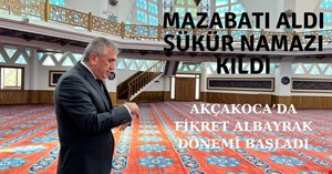 Mazbatayı aldı şükür namazı kıldı