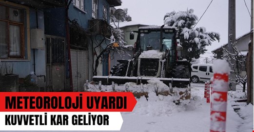 Meteorolojiden Düzce için kar yağışı uyarısı