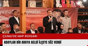 MHP Çilimli’de omuz omuza