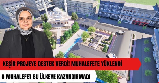 Milletvekili Keşir’den Cedidiye projesine destek