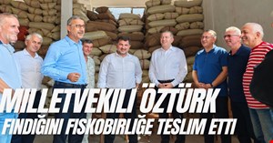 Milletvekili Öztürk, Fiskobirlik alım tesisini ziyaret etti
