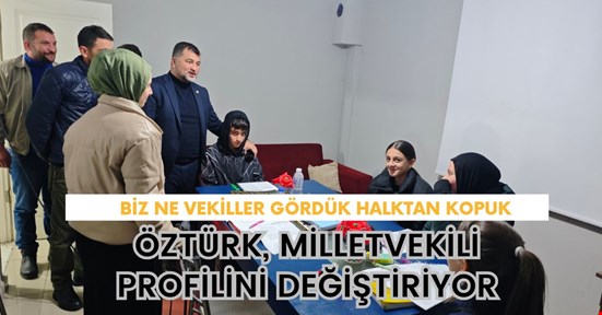 Milletvekili profiline yeni boyut getirdi! Öztürk, haftanın 4 günü Düzce’de olacak