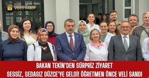 Milli Eğitim Bakanı Yusuf Tekin sessiz sedasız okullara gitti! Öğretmenler önce veli sandı!