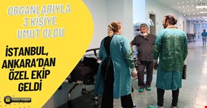 Organ bağışı ile 3 kişiye umut oldu