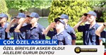 Özel bireylere özel askeri tören