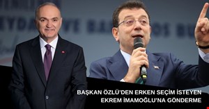 Özlü’den, İmamoğlu’na gönderme