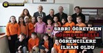 Sabri öğretmen görme engelli öğrencilere ilham oldu