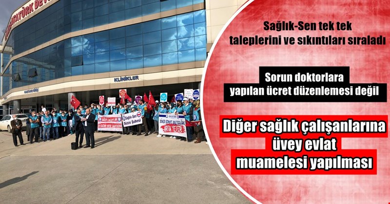 Sağlık-Sen sağlık çalışanlarının sesi oldu