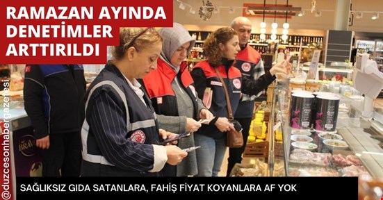 Sağlıksız ürünlere, kafasına göre fiyat belirleyenlere geçit yok