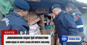 Sahte alkolleri fındık züruflarının altına saklamış