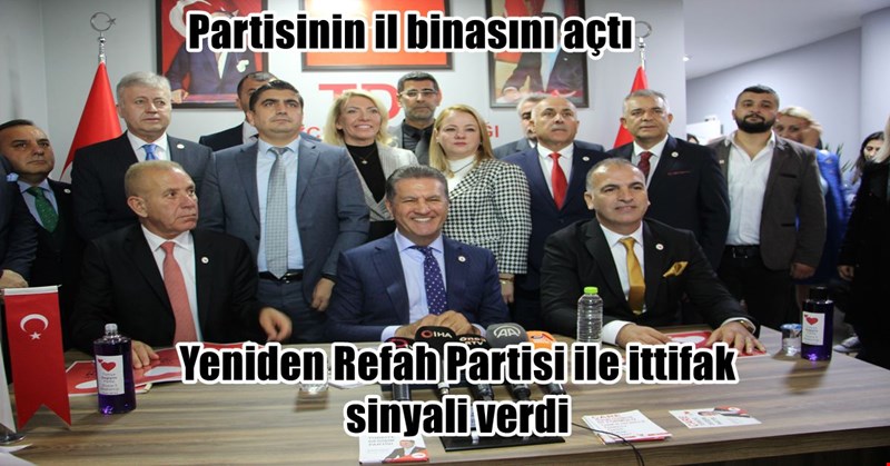 Sarıgül’den Yeniden Refah Partisiyle ittifak sinyali