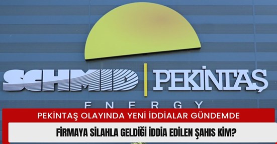 Schmid Pekintaş’ın sahibi konuşmaya gitmiş! Adamı silahla fabrikaya gelmiş!