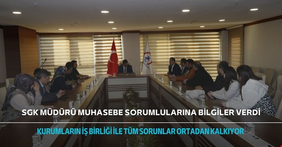 SGK, belediye iş birliği! Muhasebe sorumlularına rehberlik eğitimi