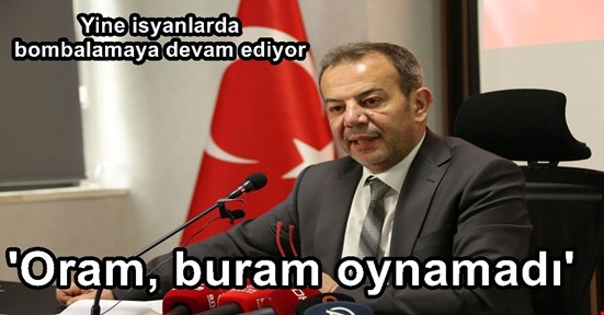 Tanju Özcan bombalamaya devam ediyor