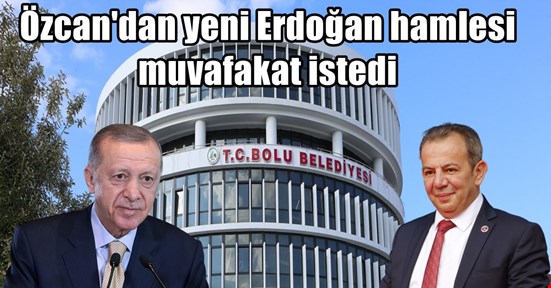 Tanju Özcan, Erdoğan’dan heykel için muvafakat istedi