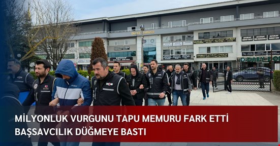 Tapu memurunun dikkati milyonluk vurgunu engelledi