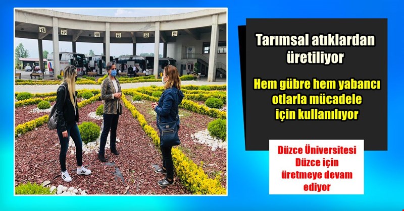 Tarımsal atıklardan üretiliyor gübre olarak kullanılıyor
