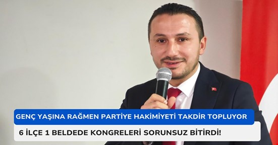 Teşkilata hakim başkan!