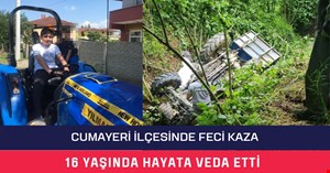 Traktörün altında kalan çocuk hayatını kaybetti