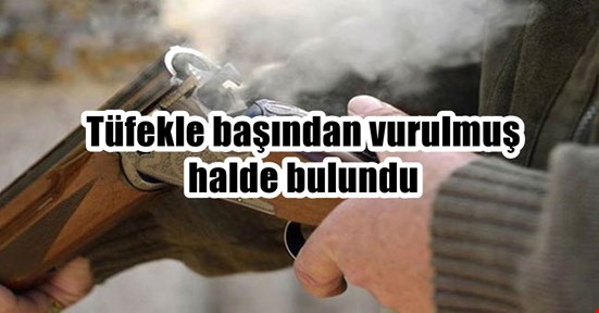 Tüfekle vurulmuş halde bulundu