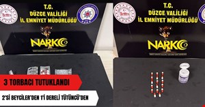 Uyuşturucu madde ticareti yapan 3 kişi tutuklandı