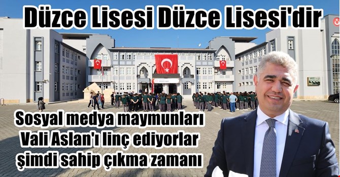 Vali Selçuk Aslan’a sahip çıkma zamanı