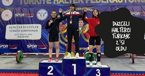 Yağmur Melek Şahin Türkiye 2.’si oldu