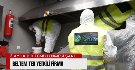 Yangın riskine karşı yılda 3 kez temizlenmesi şart