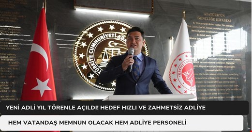 Yeni adli yıl başladı