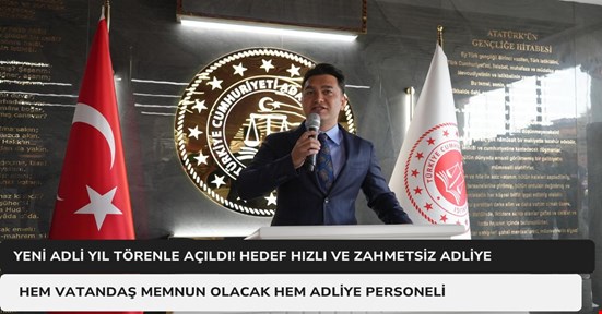 Yeni adli yıl başladı
