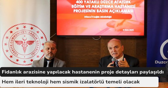 Yeni hastane ileri teknoloji ile donatılacak! Depreme dayanıklı olacak