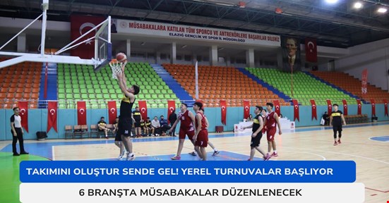 Yerel liglere başvurular başladı! Takımını oluştur, turnuvaya katıl