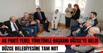 Yerel Yönetimler Başkanı Demir’den Düzce’ye tam not
