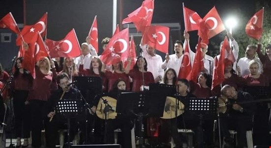 "19 Mayıs Özel Konserine" ilgi yoğundu.